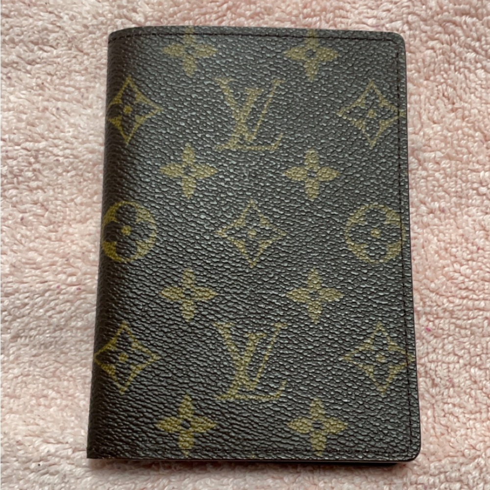 Vintage Louis Vuitton LV monogram Porte billet wallet.